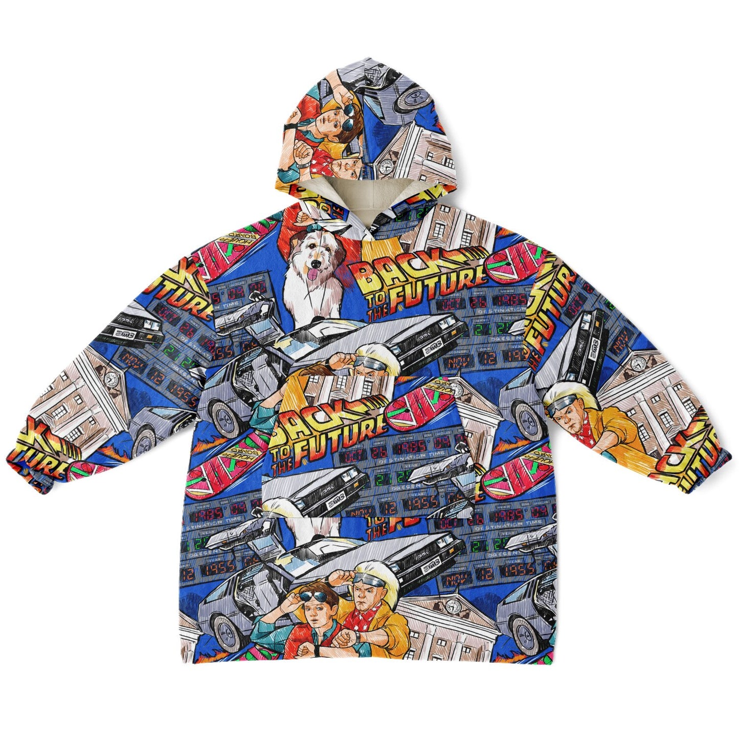 Back To The Future Hoodie Hugger