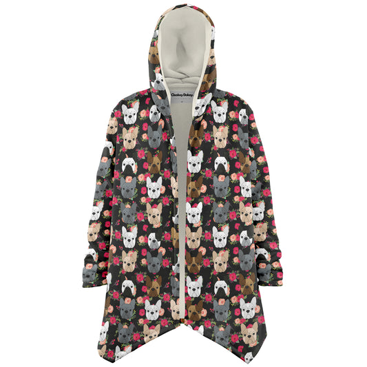 Floral French Bulldog Cloak